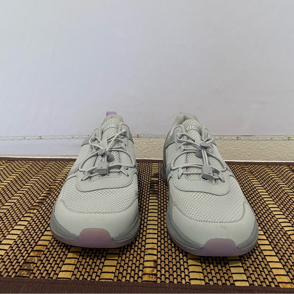 Vionic Sample Sneakers Womens 8 Gray Walking Comfort Orthotic Support Shoes - Picture 2 of 13